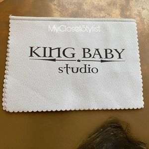 KING BABY STUDIO Signature Cloth NEW! Sterling Silver Gold Polishing 925 18k 24k